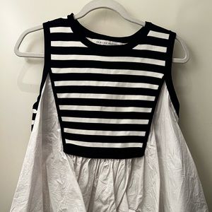 English Factory peplum top